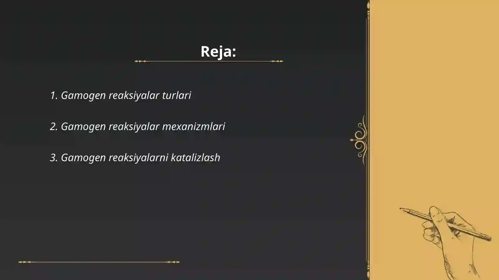 Gamogen reaksiyalar 2