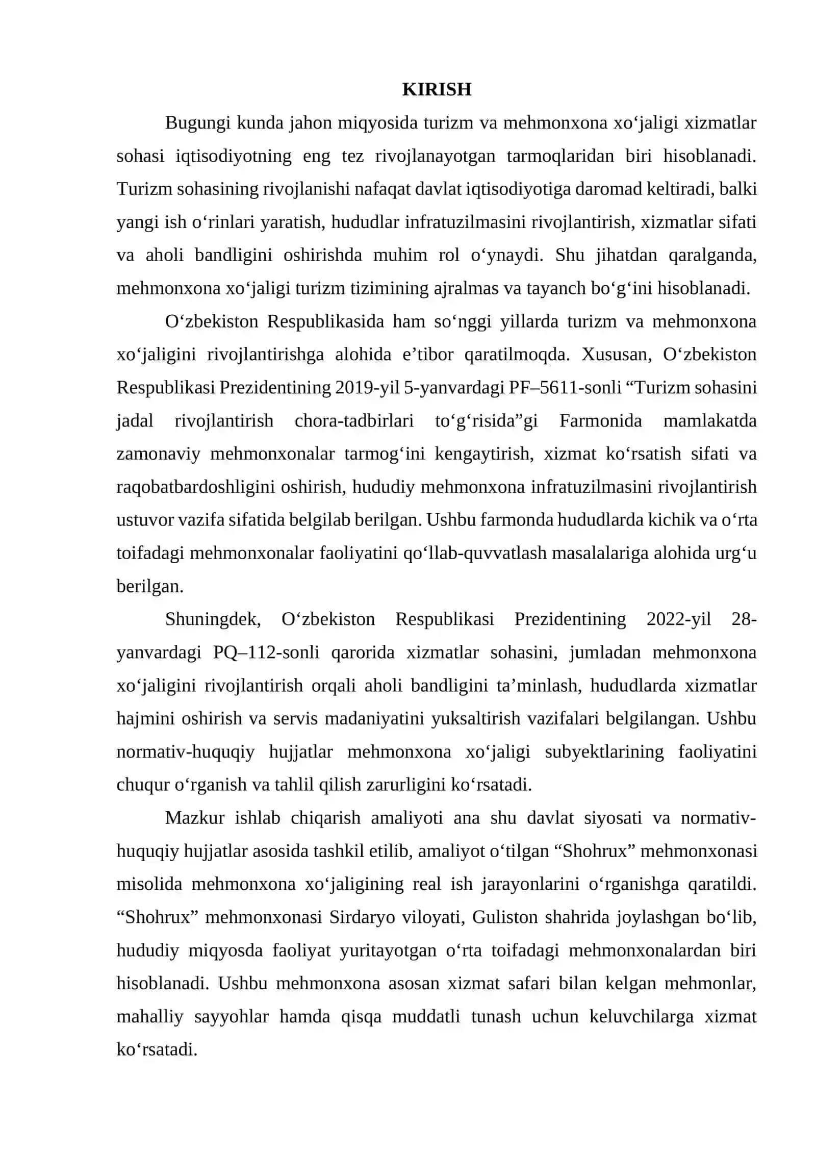 AMALIYOT O‘TILADIGAN TASHKILOT FAOLIYATINI O‘RGANISH VA KUZATISH 2