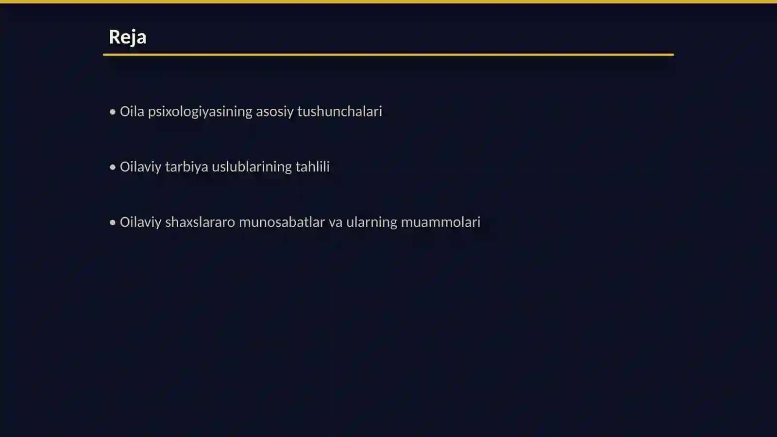 Oilaviy psixologiyasi 2