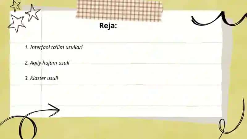 Interfaol ta'lim usullari 2