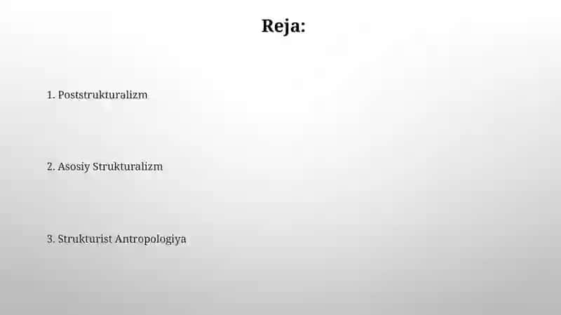 Asosiy Strukturalizm 2