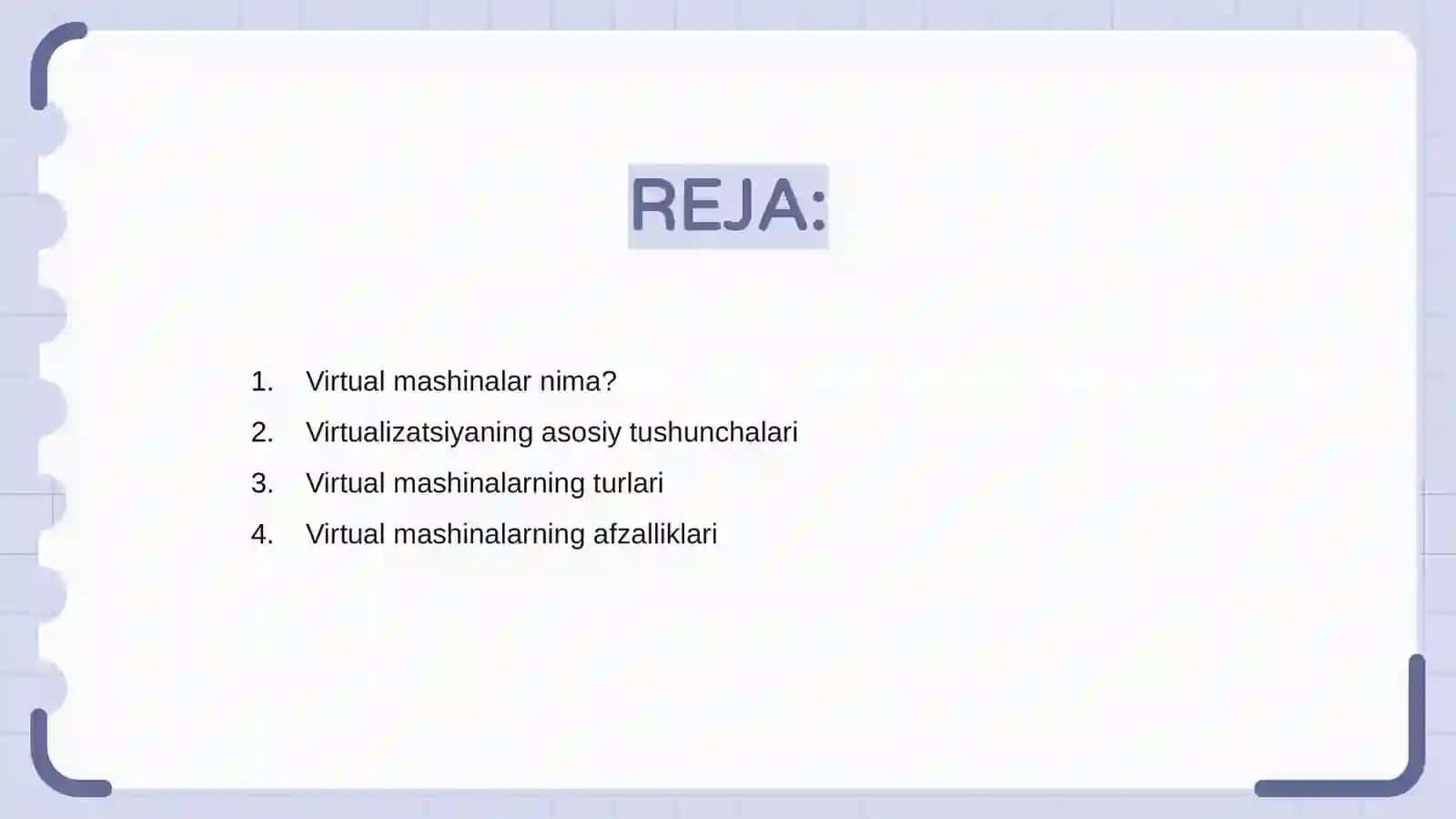 Virtual mashinalar va ulardan foydalanish 2