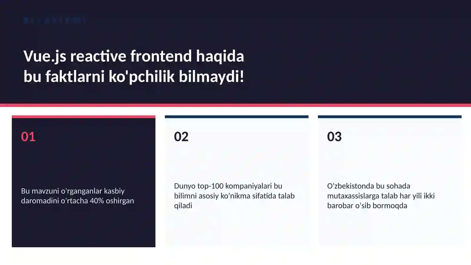 Vue.js reactive frontend 2