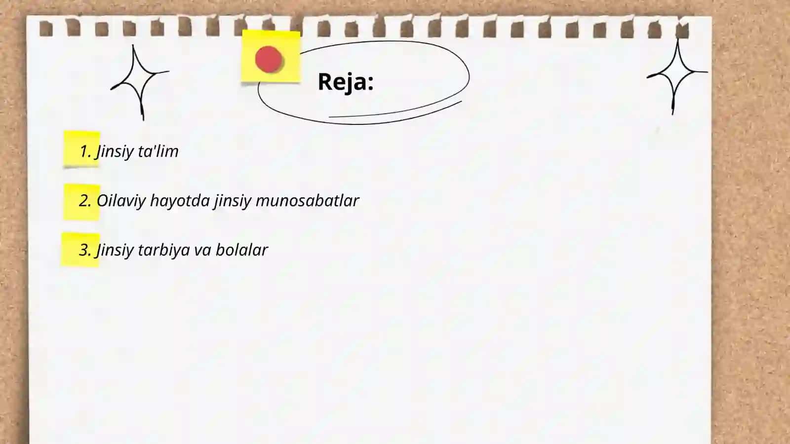 Jinsiy ta'lim 2