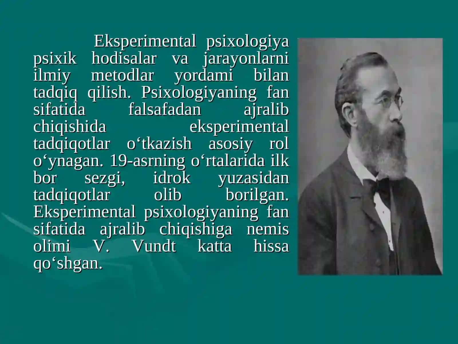 Psixologiyaning eksperimental asoslari 2