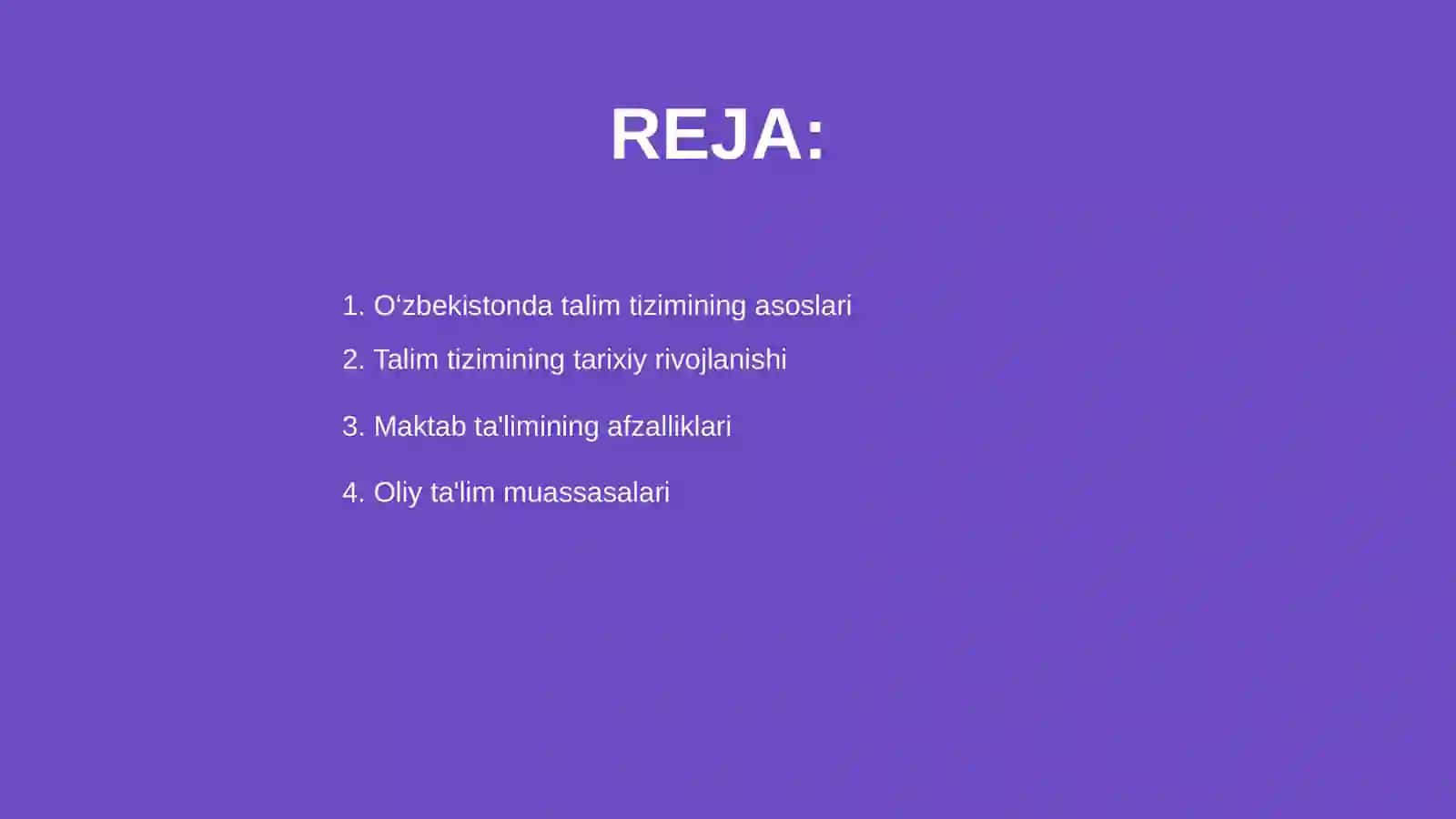 O‘zbekistonda talim tizimi 2
