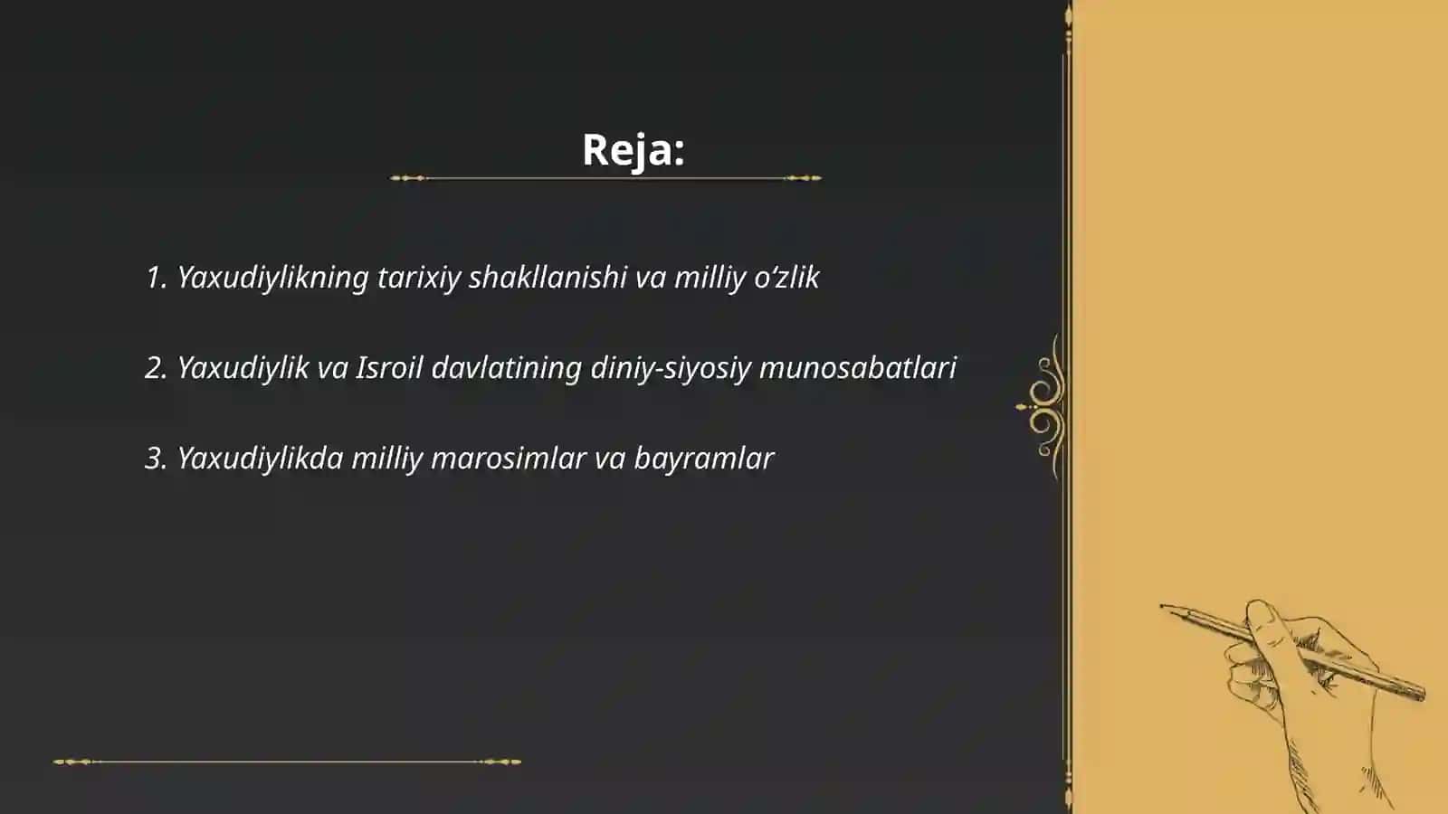 Yaxudiylik Tarixi 2