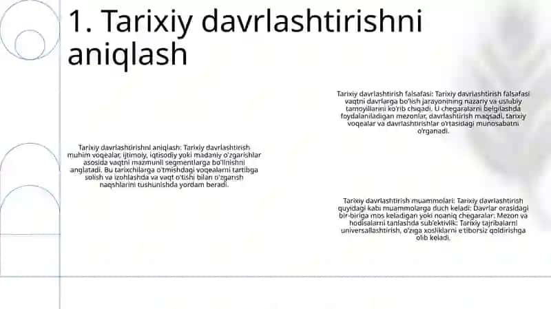 Falsafiy Taffakurning Tarixiy Davrlashtirish Muammosi 2