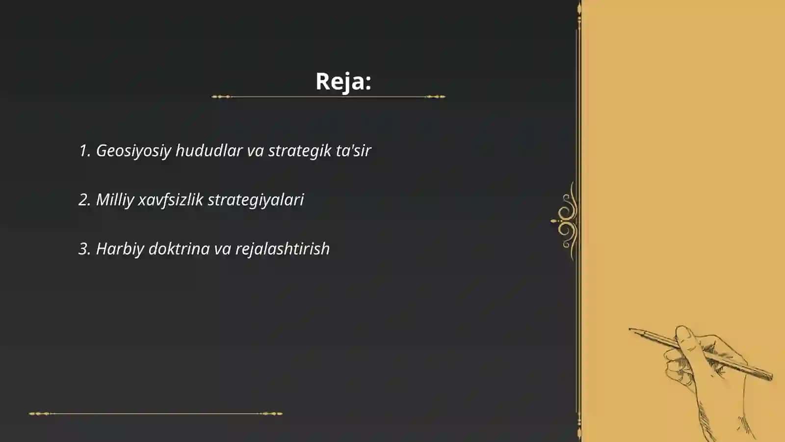 Geosiyosat, milliy va harbiy strategiyalar 2
