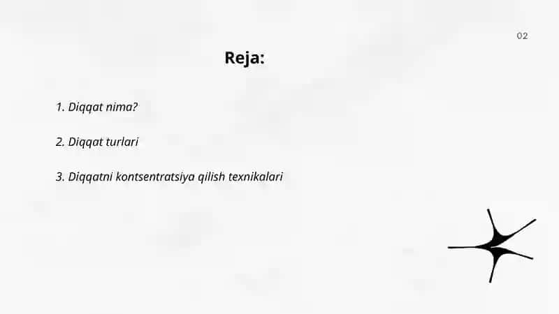 Diqqatni oshirish texnikalari 2