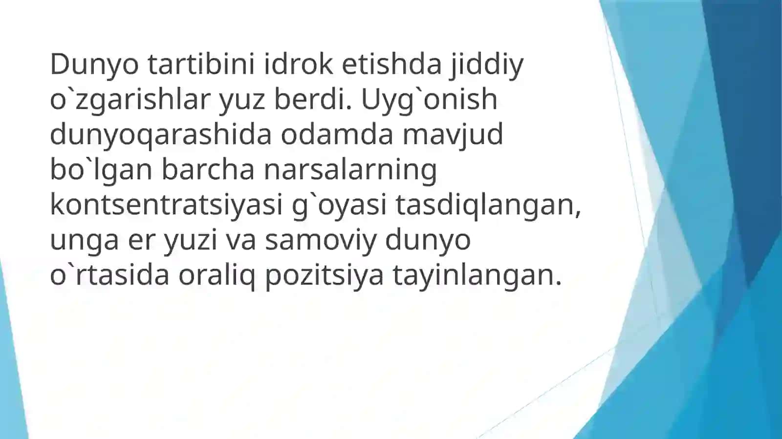 UYG’ONISH DAVRIDA EVROPADA PEDAGOGIK G’OYALAR 2
