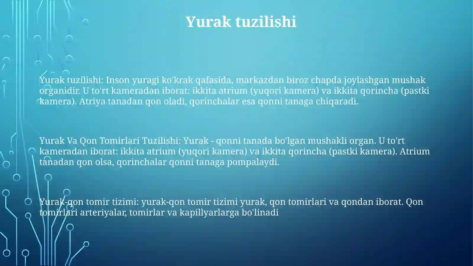 Yurak Va QonTomirlariTuzilishi 2