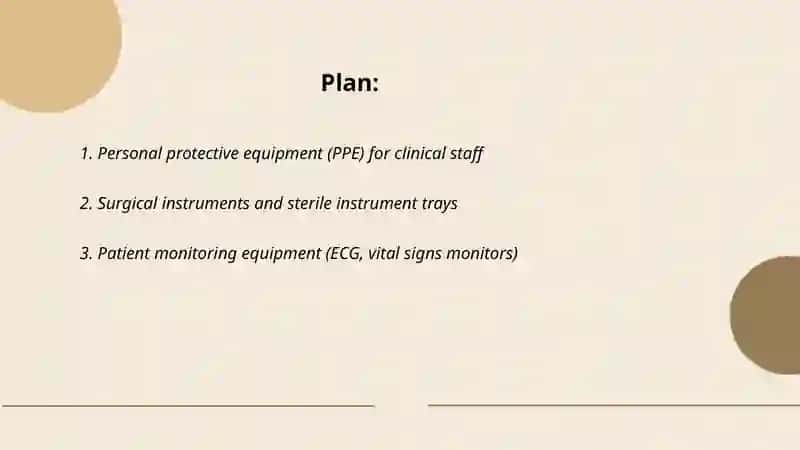 Personal protective equipment (PPE) for clinical staff 2