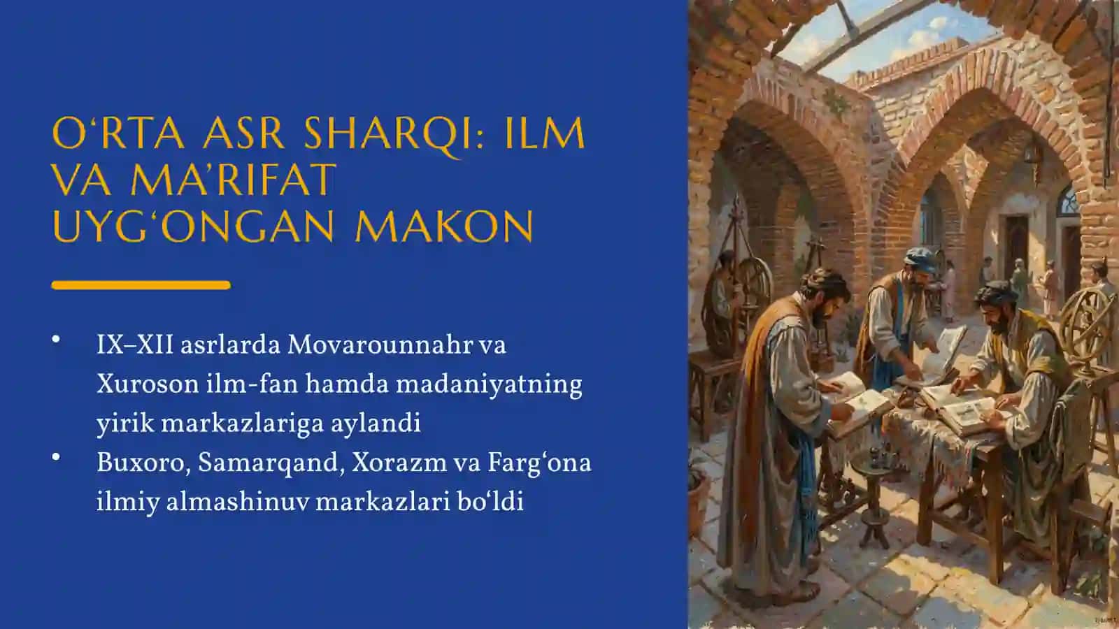 SHARQ ALLOMALARI MEROSI 2