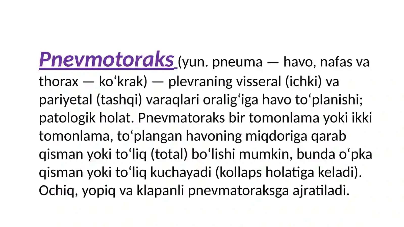 Pnevmotoraks 2
