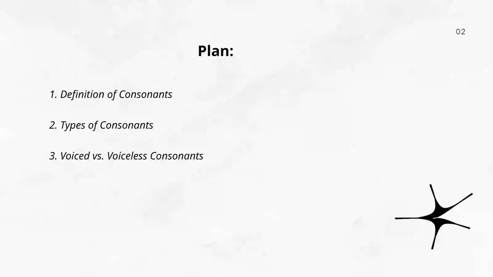 Consonants 2