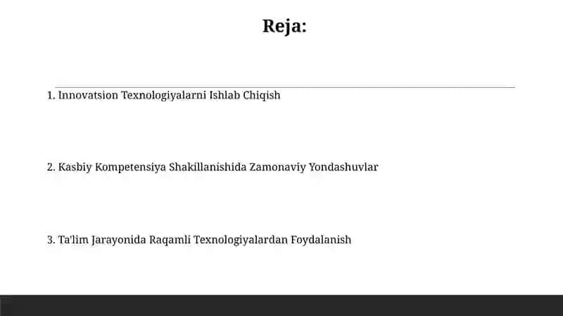 Simulyatsiya va O'yinlashtirish Texnologiyalari 2