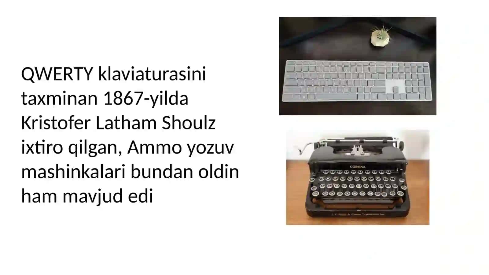 Matnniklaviatura to‘g‘ri o‘zish va matn bilan ishlash ko‘nikmalari 2