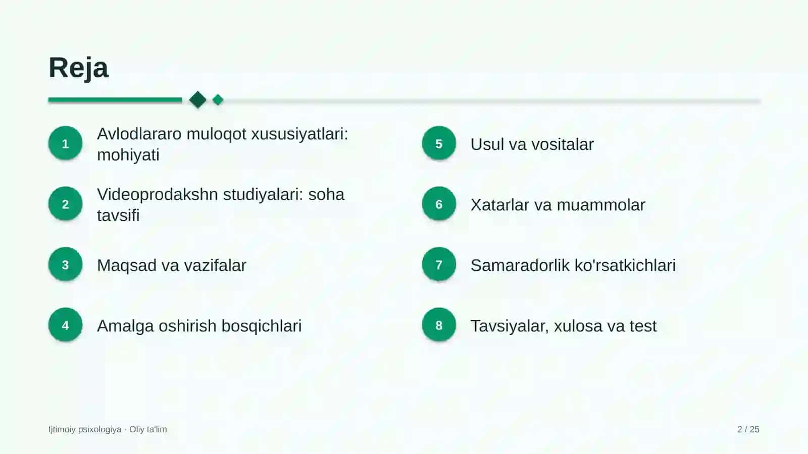 Videoprodakshn studiyalarida avlodlararo muloqot xususiyatlari 2