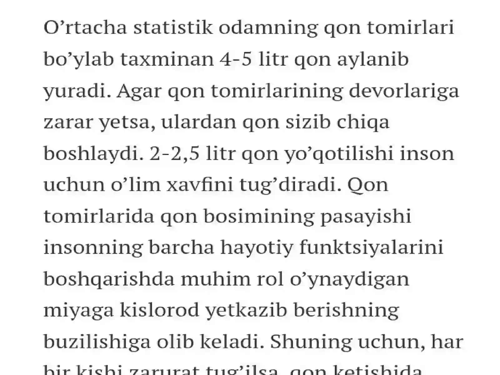 Qon ketish 2
