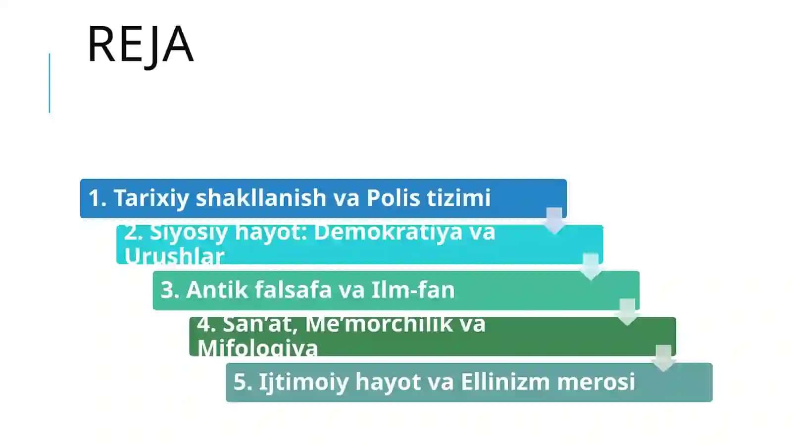 Qadimgi Yunoniston madaniyati 2