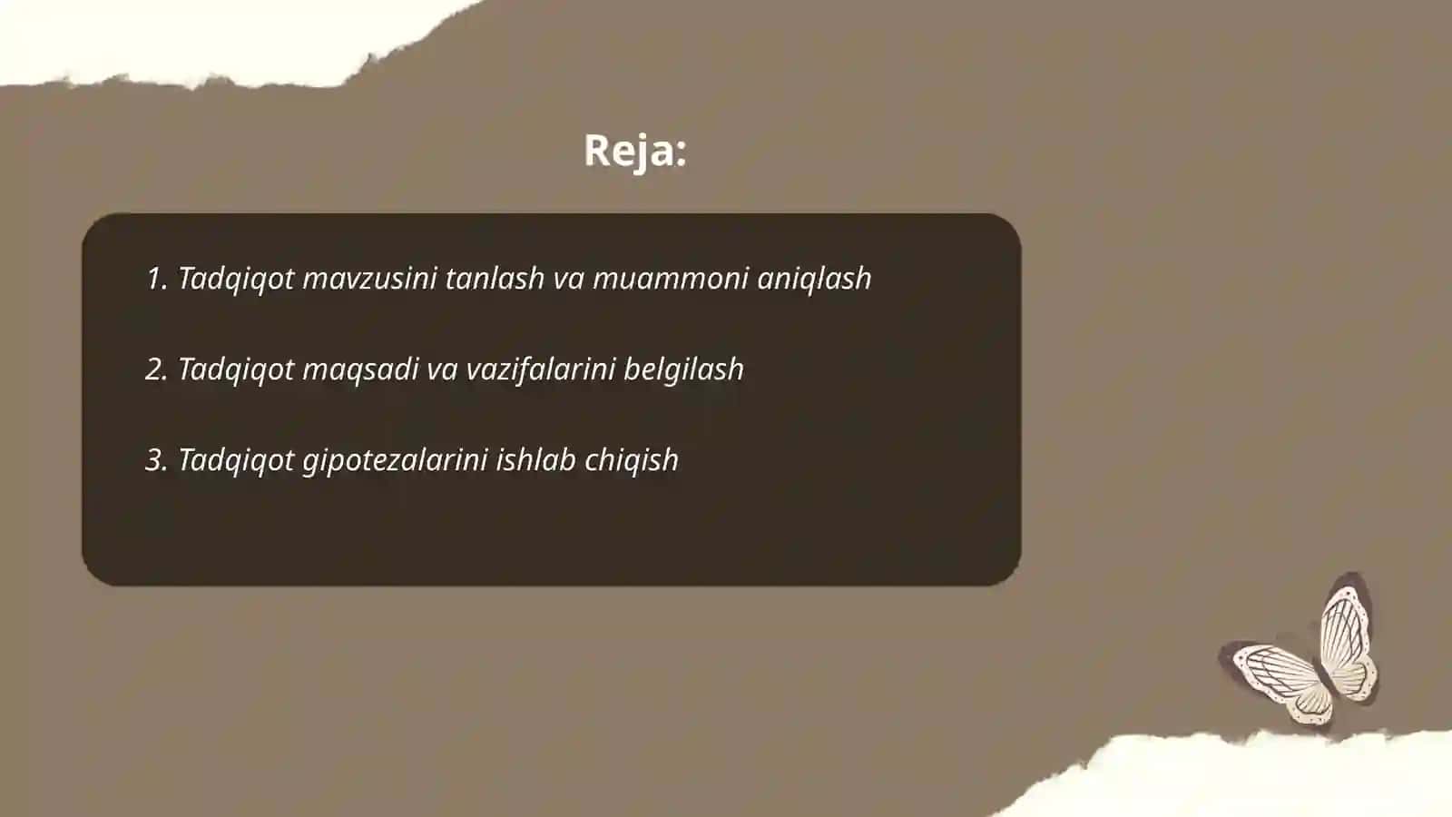 Psixologik tadqiqotni rejalashtirish 2