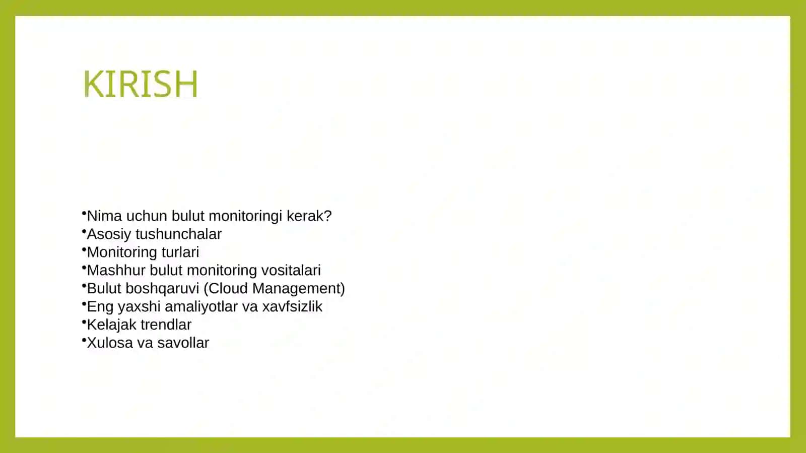 Bulutmonitoringivaboshqaruvi 2