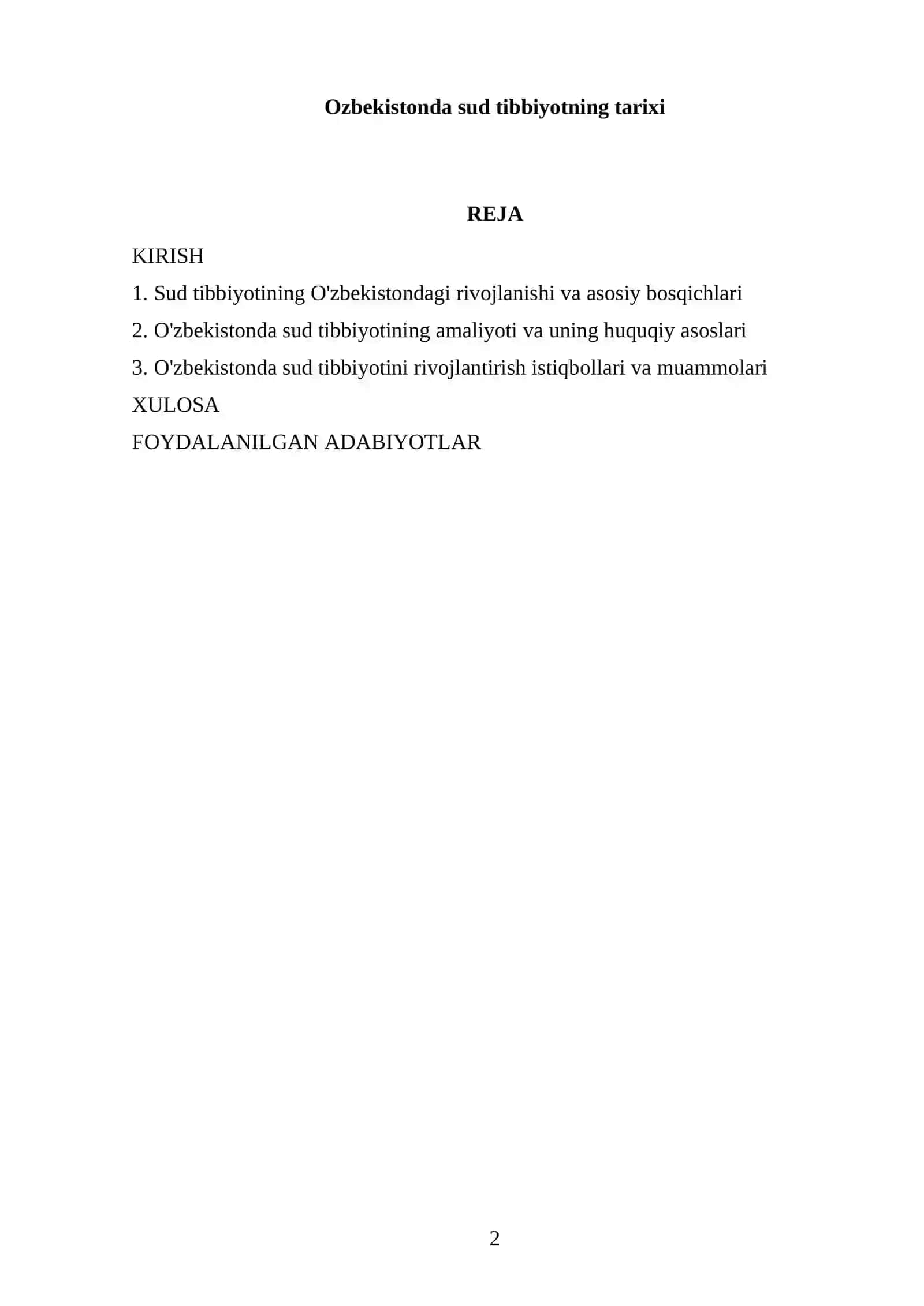 Ozbekistonda sud tibbiyotning tarixi 2