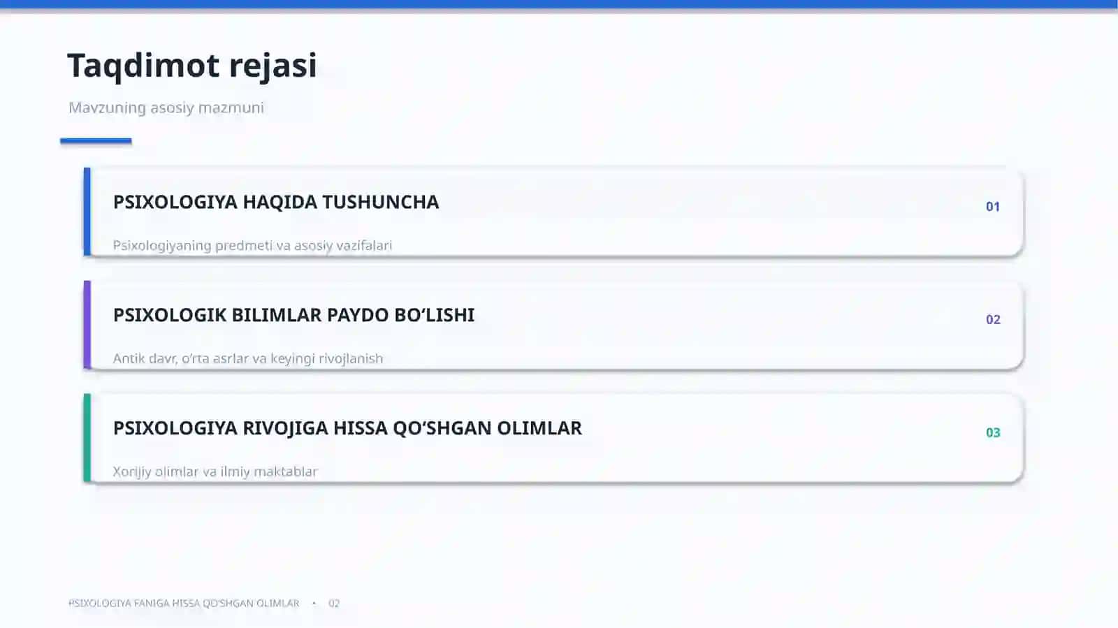 Psixologiya faniga hissa qoshgan olimlar 2
