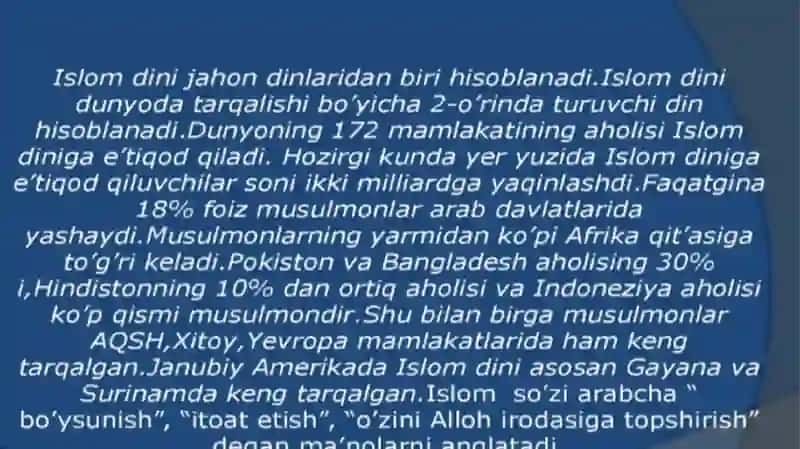 islom asoslari 2