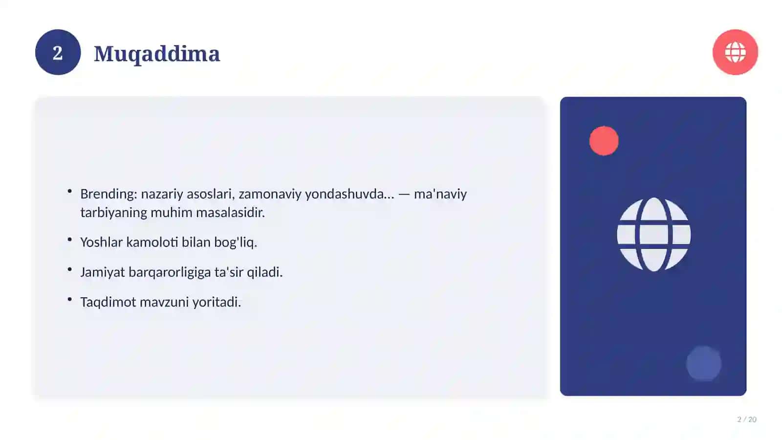 Brending: nazariy asoslari, zamonaviy yondashuvda (Esse) 2