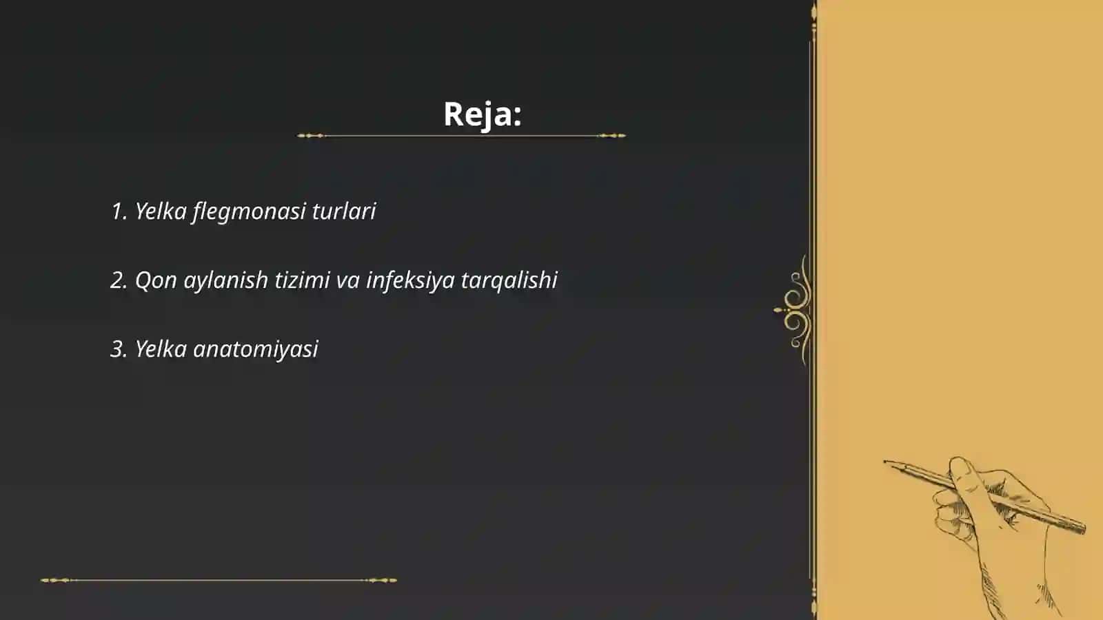 Yelka flegmonalarini kesish 2