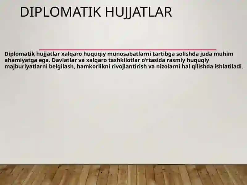 diplomatik hujjatlar va diplomatik etiket 2