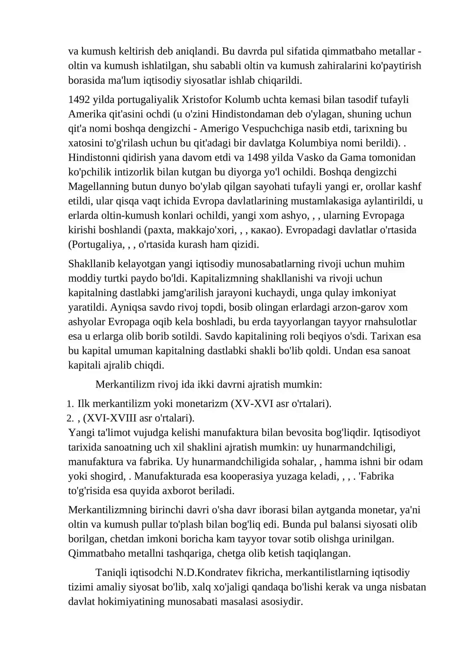 Merkantilizm iqtisodiy ta'limoti va uning mohiyati 2