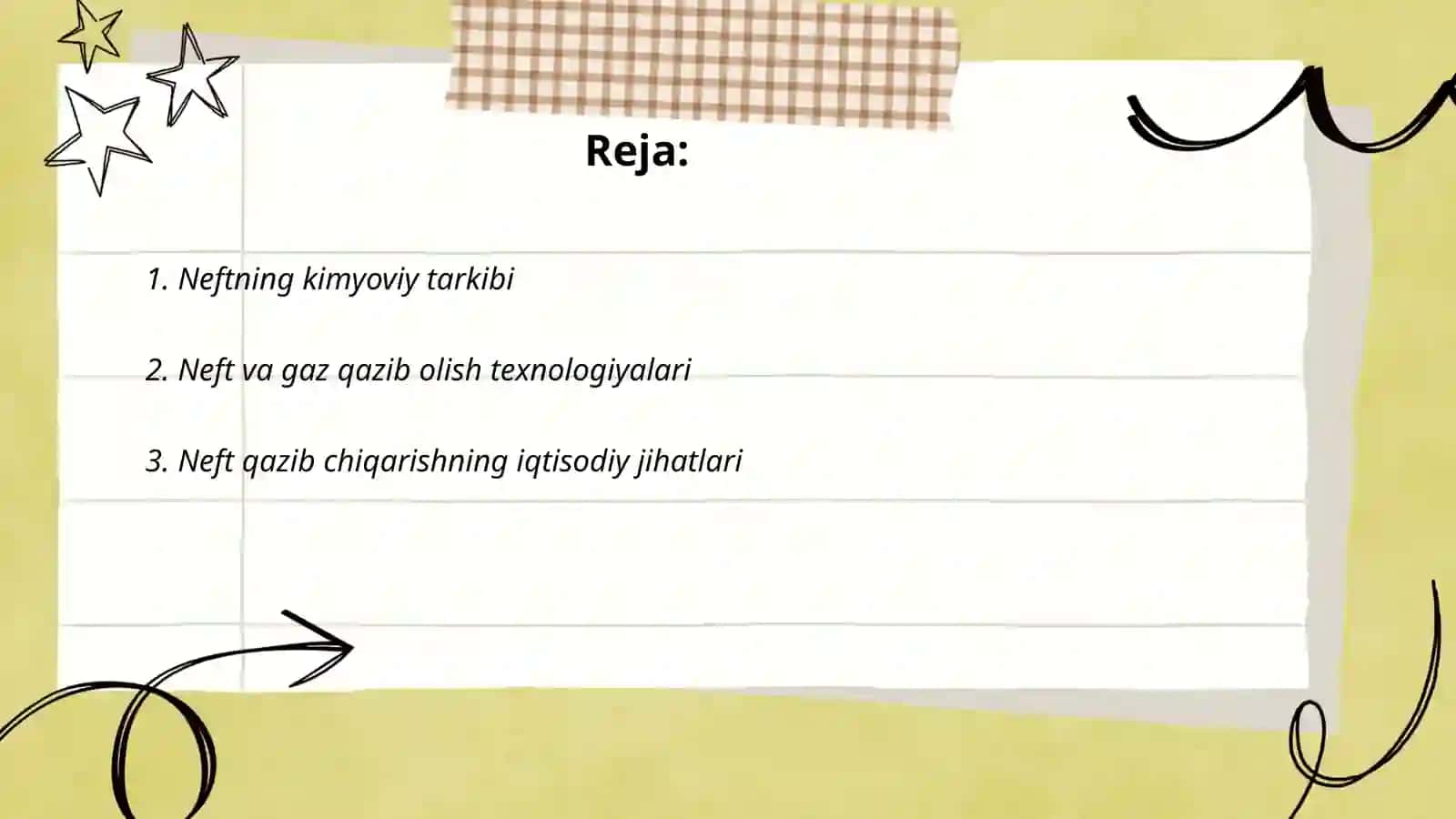 Neftning kimyoviy tarkibi 2