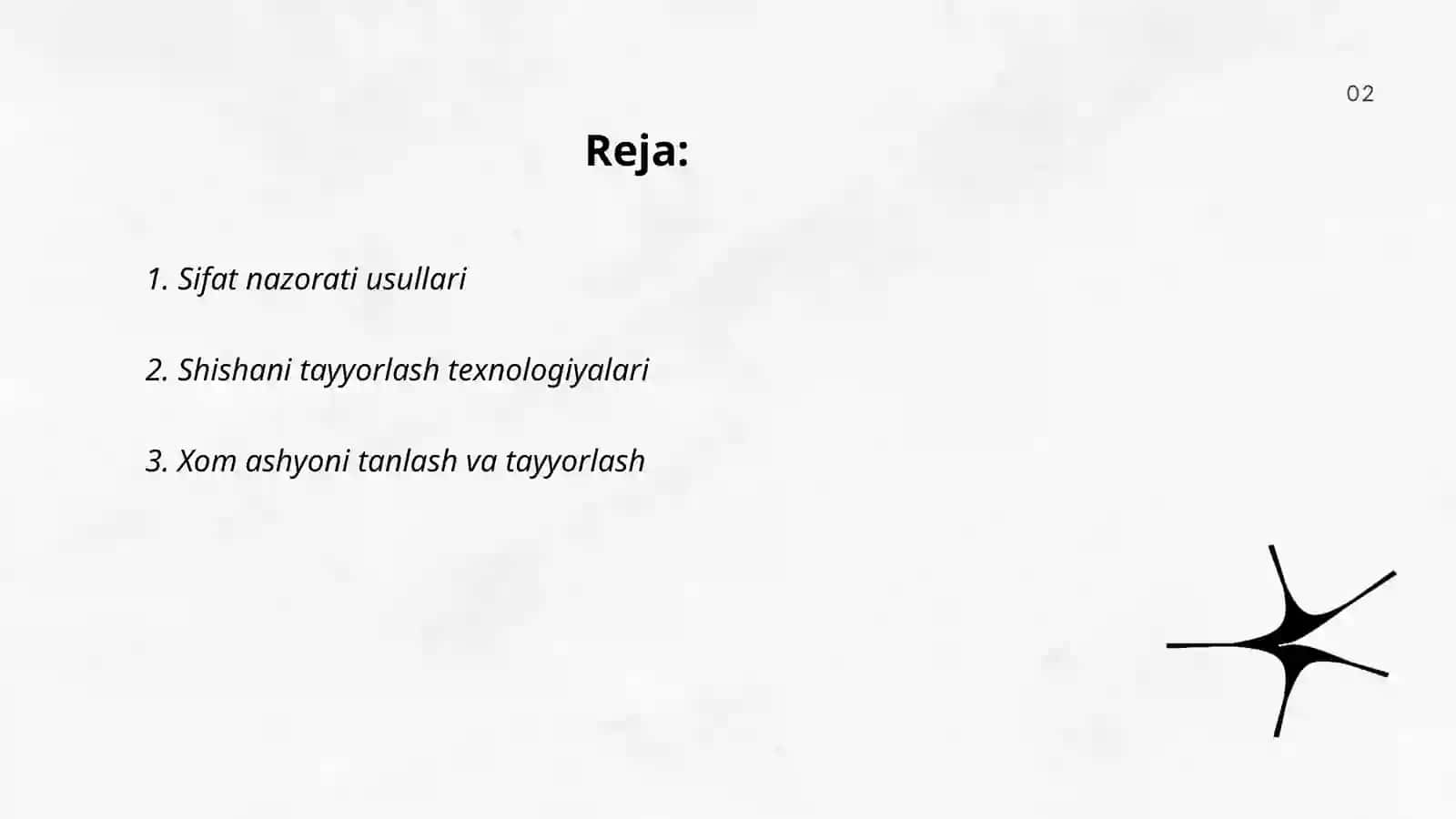 Sifat nazorati usullari 2