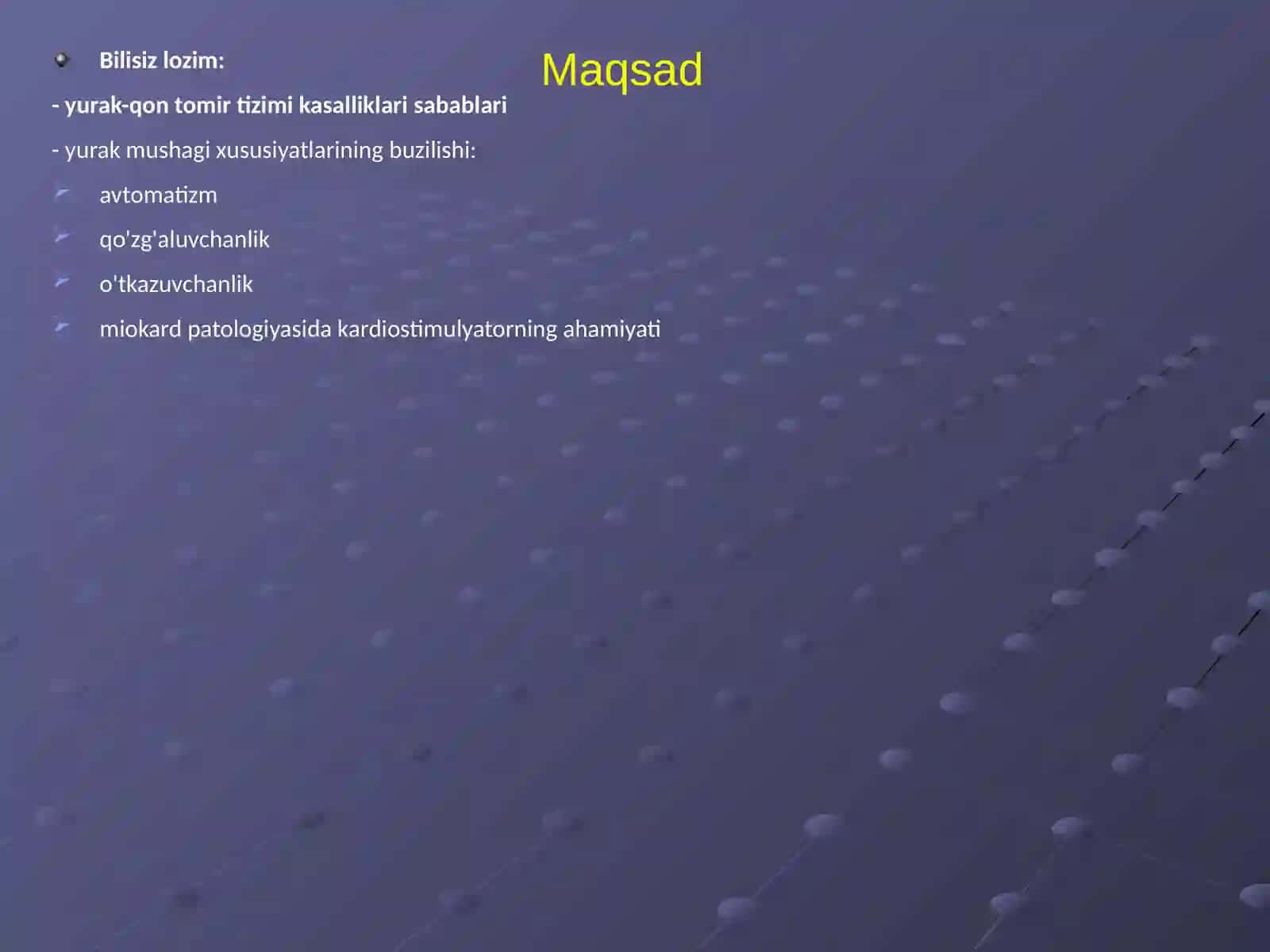 Elektrokardiostimulyatsiya asoslari 2