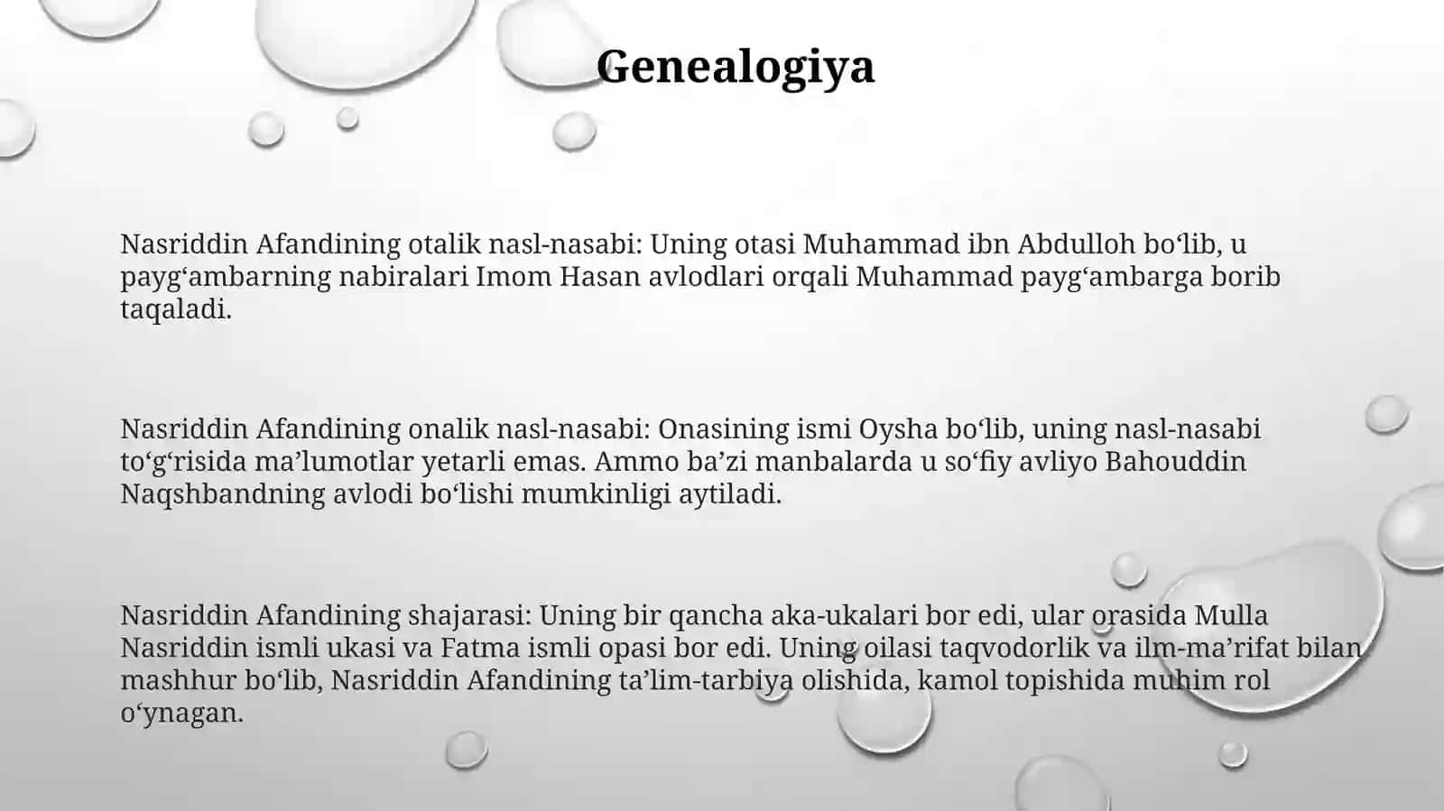Nasriddin Afandi Haqida 2
