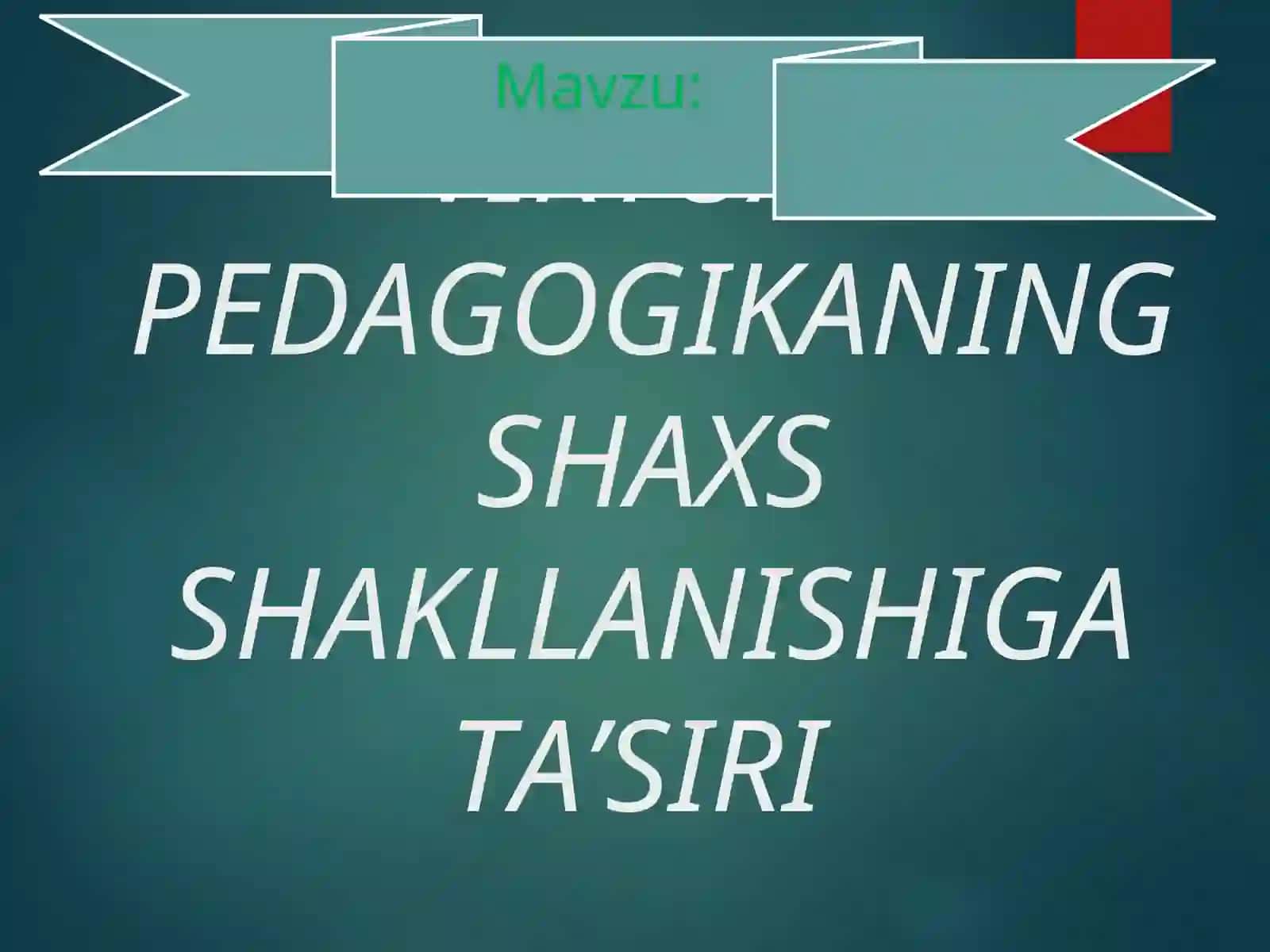 TA’LIM-TARBIYANING DOLZARB MUAMMOLARI VIRTUAL PEDAGOGIKANING SHAXS SHAKLLANISHIGA TA’SIRI 2