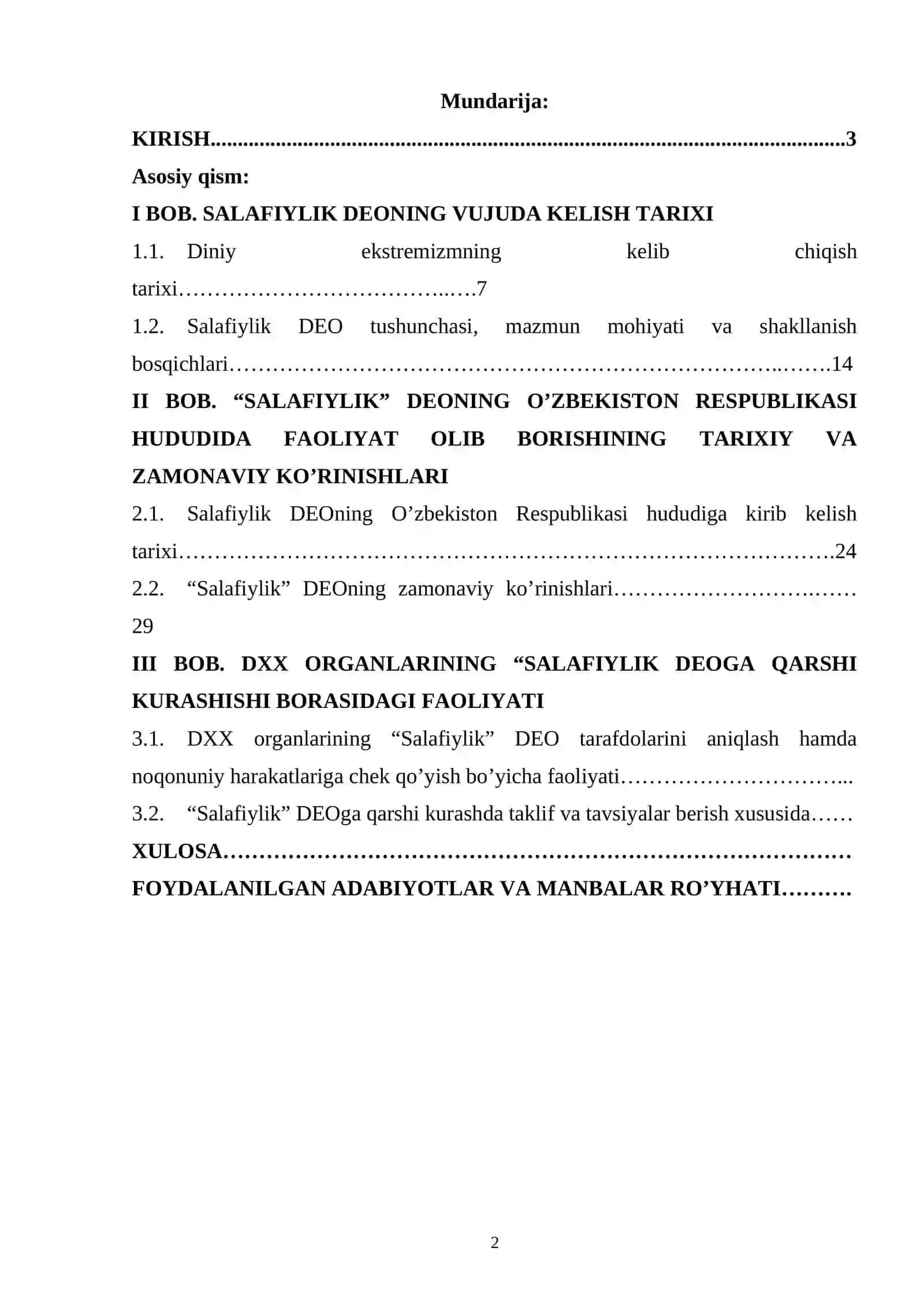 DXX ORGANLARINING “SALAFIYLIK DEO''GA QARSHI KURASHISHI BORASIDAGI FAOLIYATI 2
