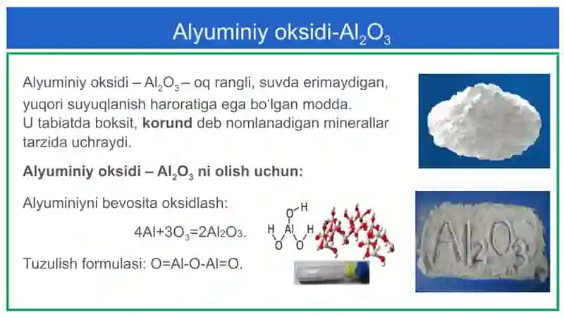 Aluminiy tuzlari eritmalari 2
