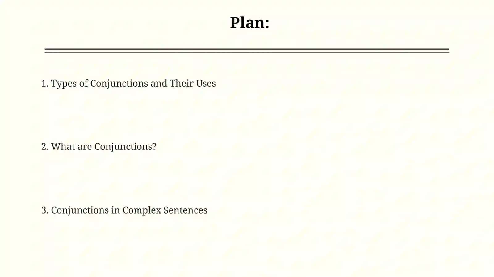 Conjunctions and their functions in English Grammar 2