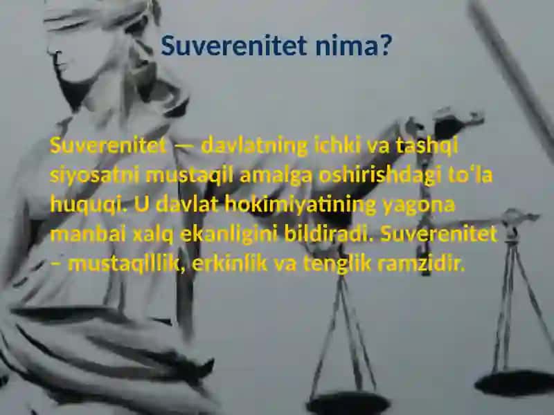 Suverenitet tushunchasi 2