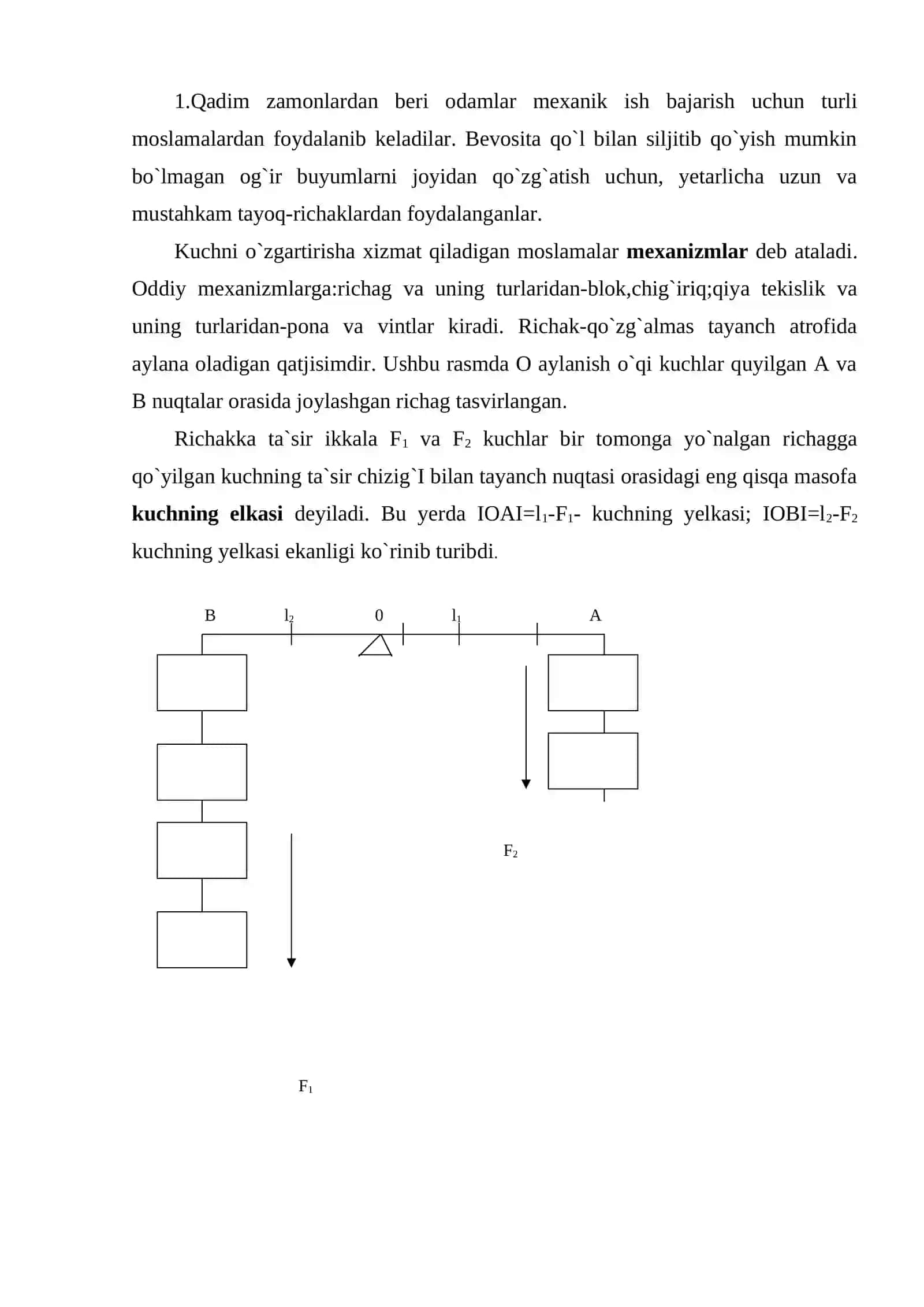Oddiy mashina va mexanizmlar 2
