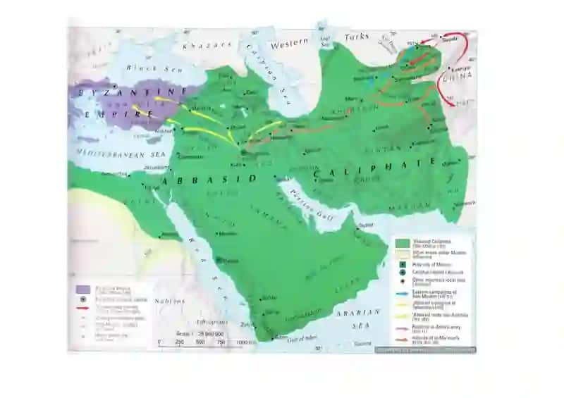 YAQIN SHARQ MAMLAKATLARINING O’RTA ASRLARDAGI TARIXIY GEOGRAFIYASINI O‘RGANISH VA JADVAL-MA’UMOTNOMA TUZISH 2
