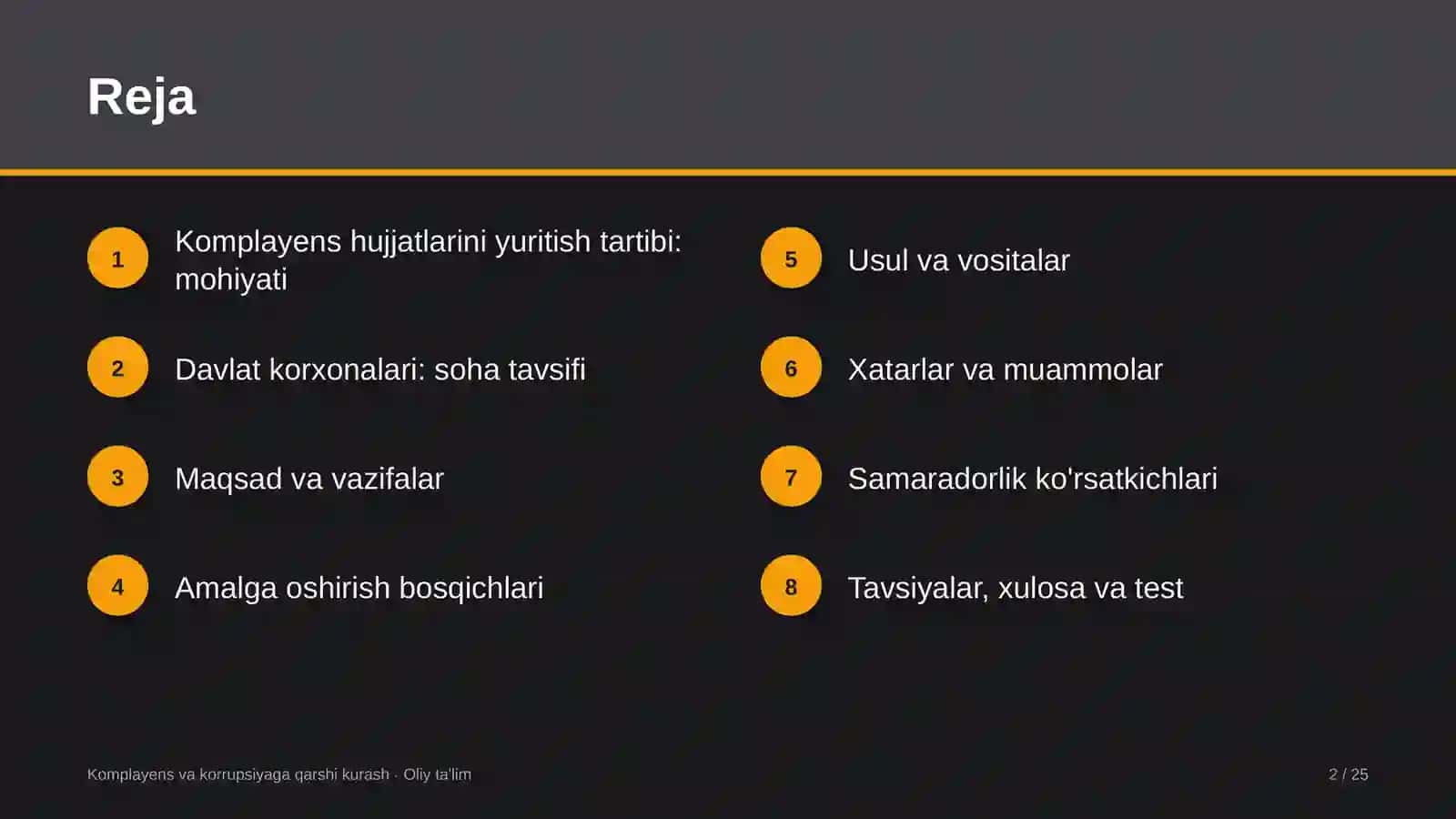 davlat korxonalarida komplayens bo'yicha hujjatlarni yuritish tartibi 9290 2