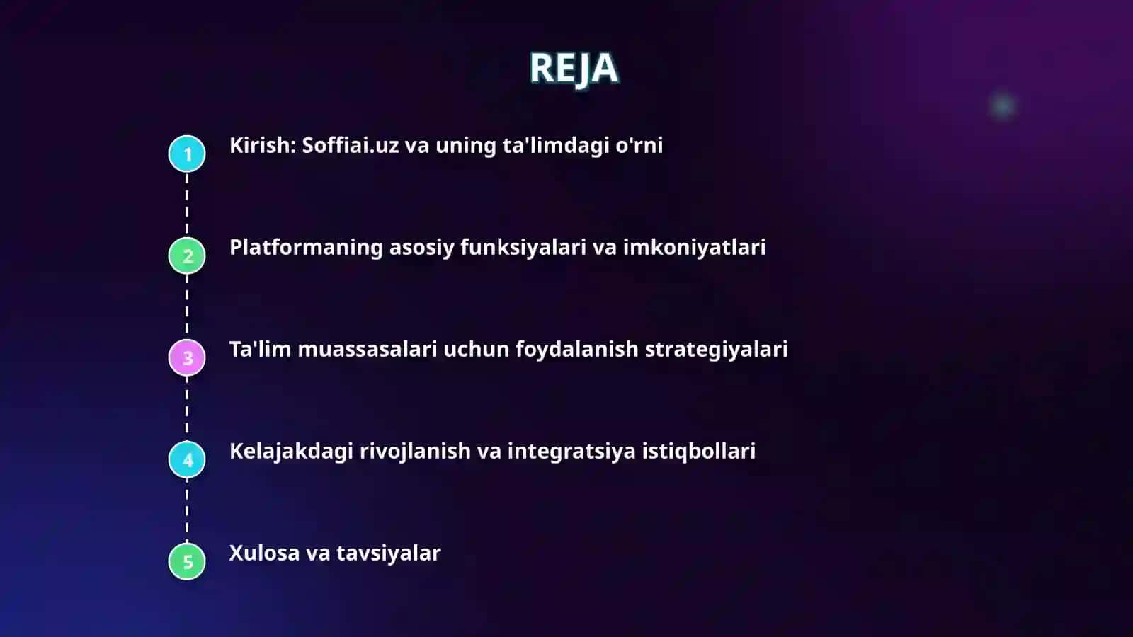 Soffiai.uz platformasining ta'limdagi imkoniyatlari 2