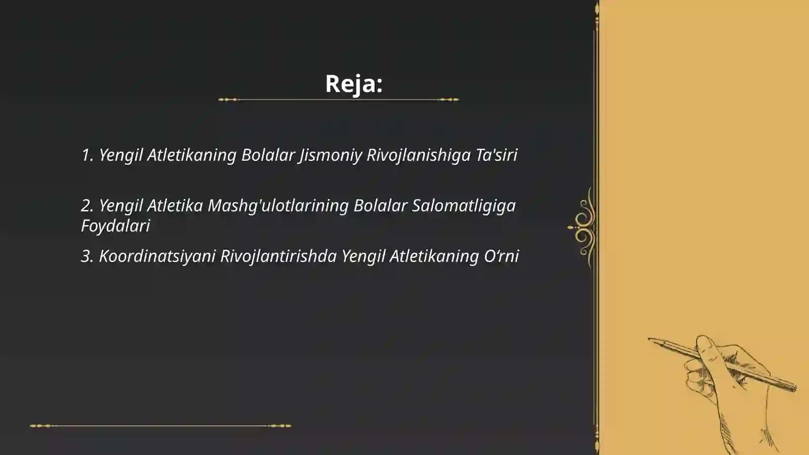 Yengil Atletika Mashgʻulotlarining Bolalar Jismoniy Tarbiya Rivojlanishiga Ta'siri 2