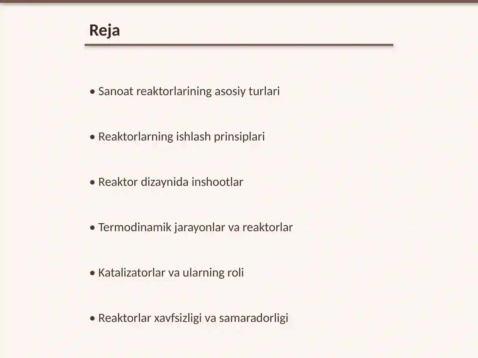 Sanoat qurilmalaridagi reaktorlar 2