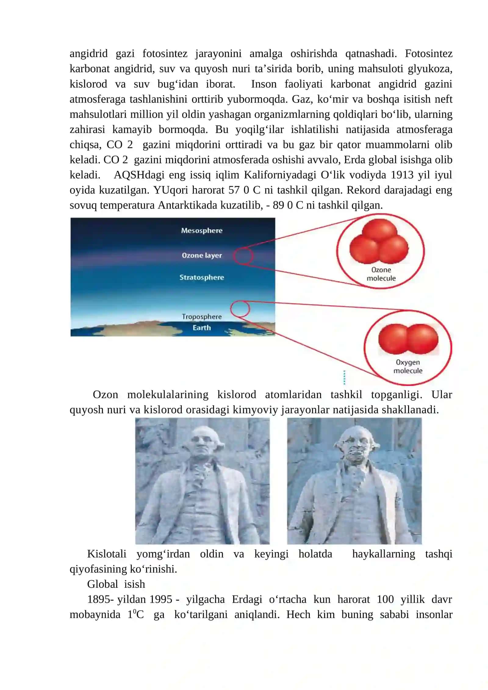 ATMOSFERA TUZILISHI VA UNI MUHOFAZA QILISH 2